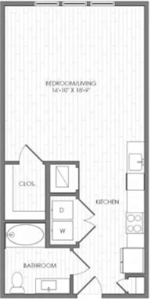 The Albright floor plan 2