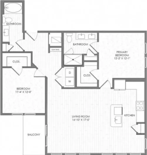 The Albright floor plan 3