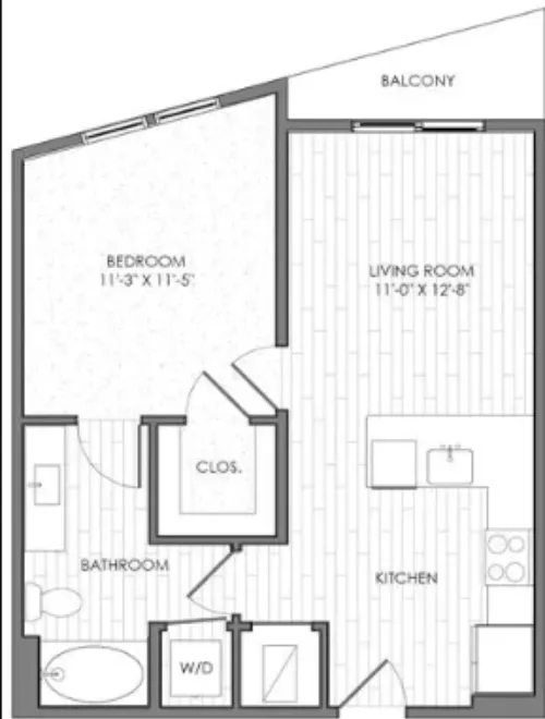 The Albright floor plan 3