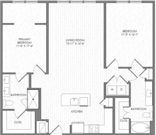 The Albright floor plan 6