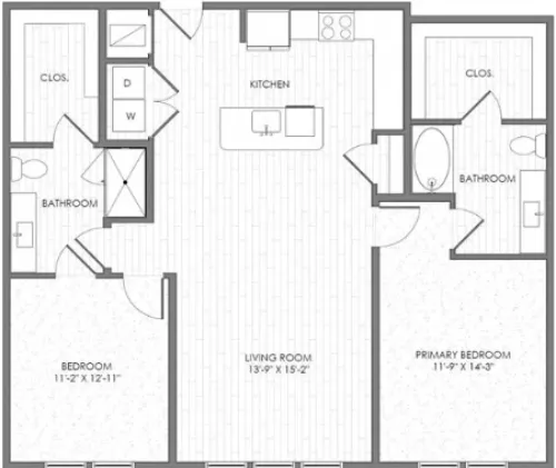 The Albright floor plan 7