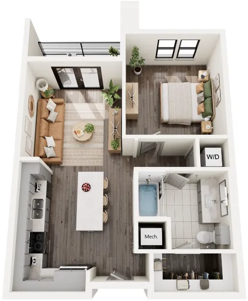 The Anderson floor plan 10