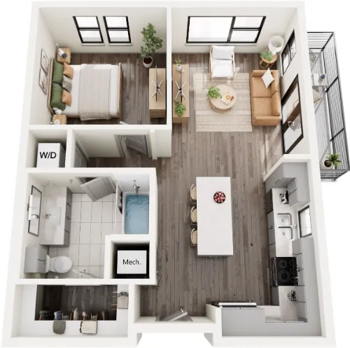 The Anderson floor plan 11