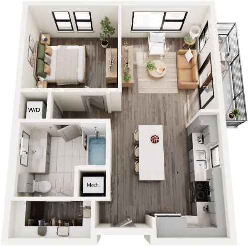 The Anderson floor plan 12