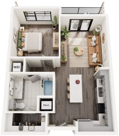 The Anderson floor plan 13