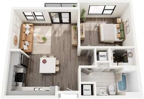 The Anderson floor plan 15