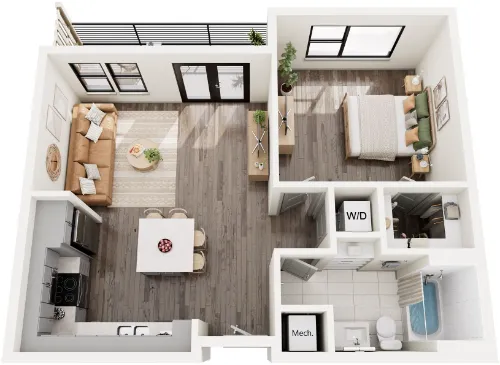 The Anderson floor plan 16