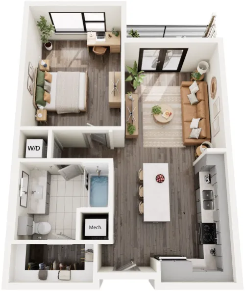 The Anderson floor plan 17