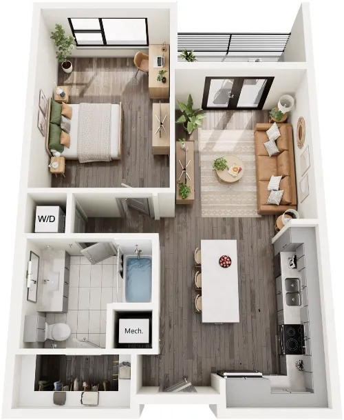 The Anderson floor plan 18