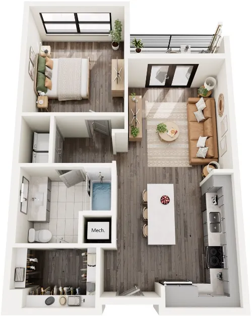 The Anderson floor plan 19