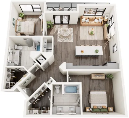 The Anderson floor plan 2