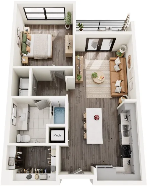 The Anderson floor plan 20