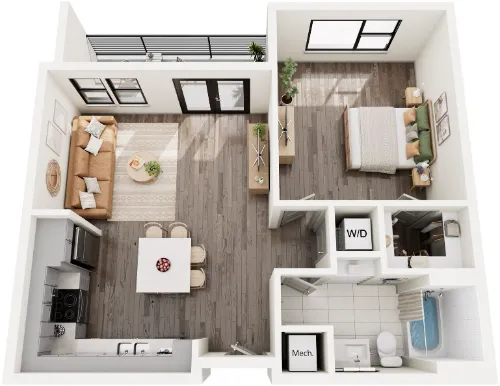 The Anderson floor plan 21