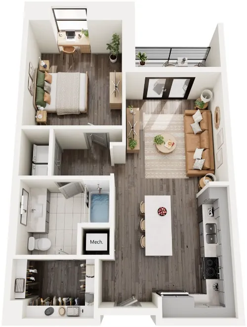 The Anderson floor plan 22