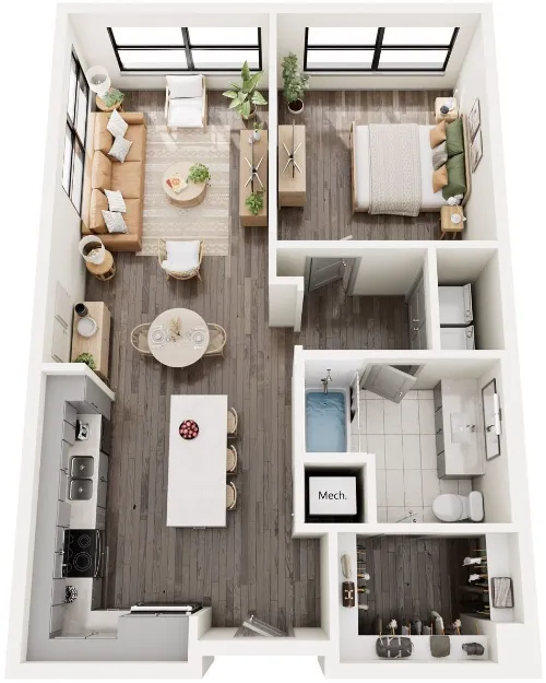 The Anderson floor plan 24