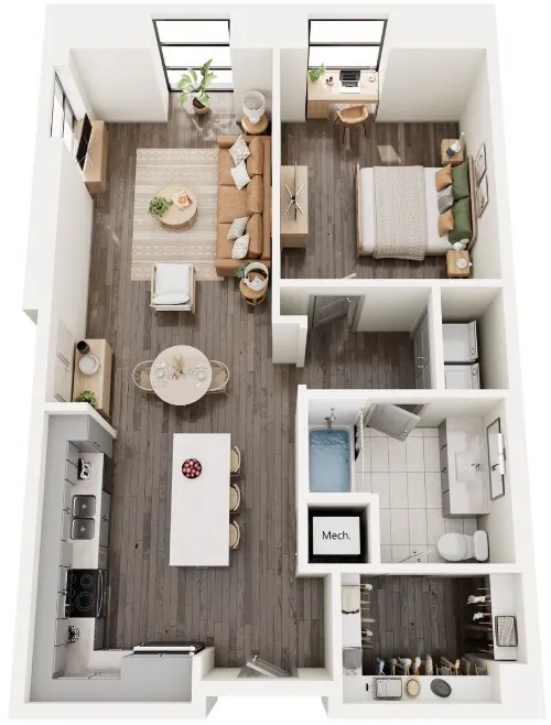 The Anderson floor plan 25