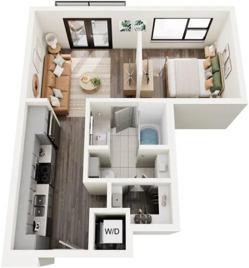 The Anderson floor plan 6