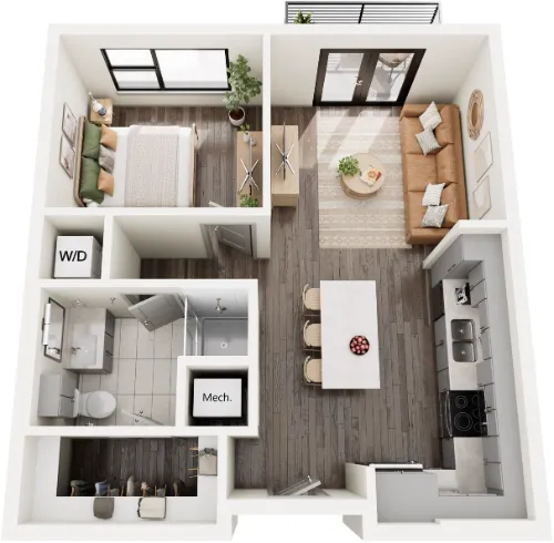 The Anderson floor plan 9