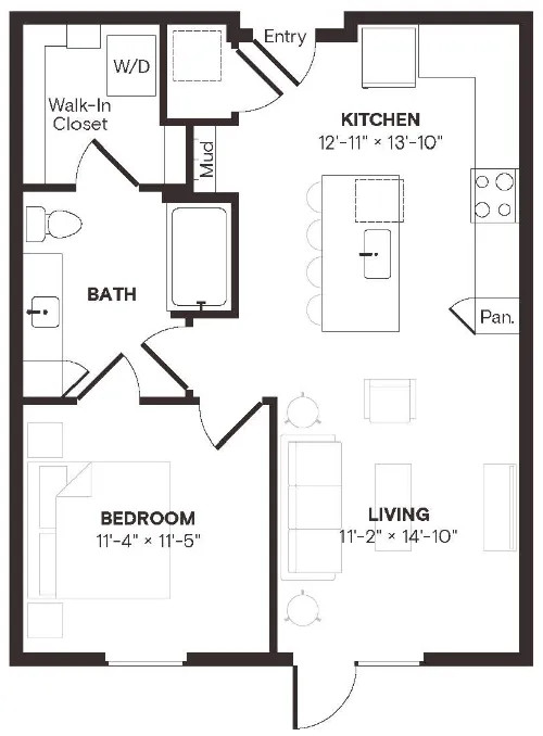 The Bond floor plan 10