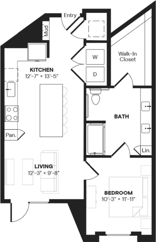 The Bond floor plan 11