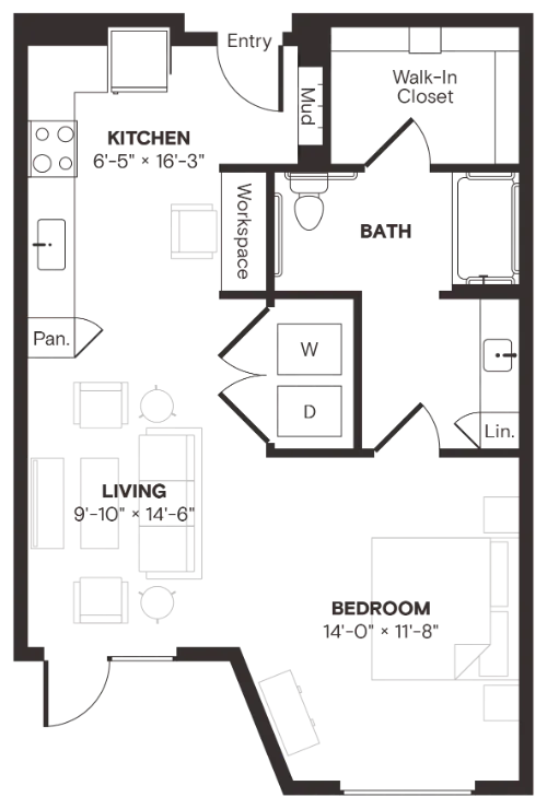 The Bond floor plan 11