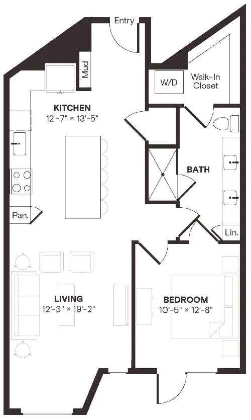 The Bond floor plan 16