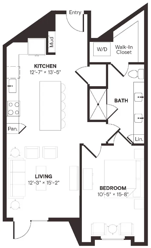 The Bond floor plan 17