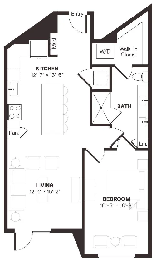 The Bond floor plan 18