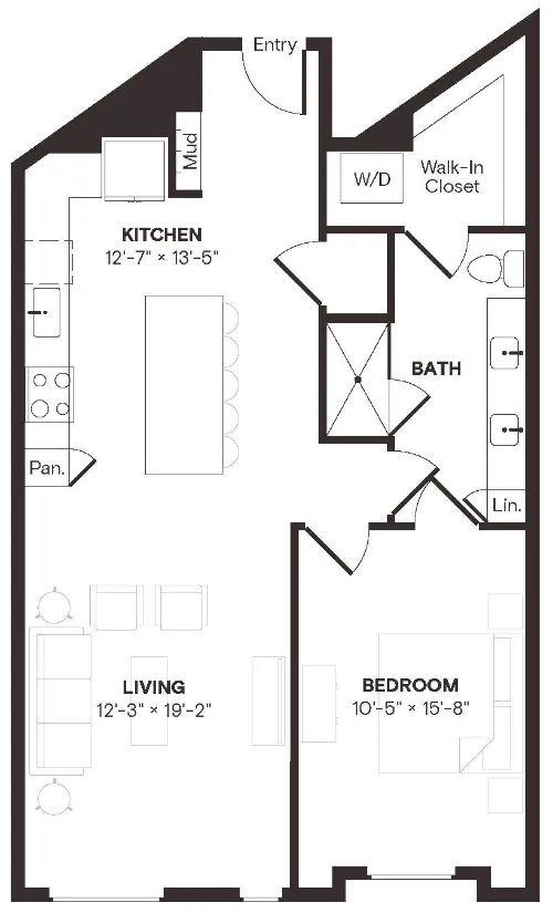 The Bond floor plan 19