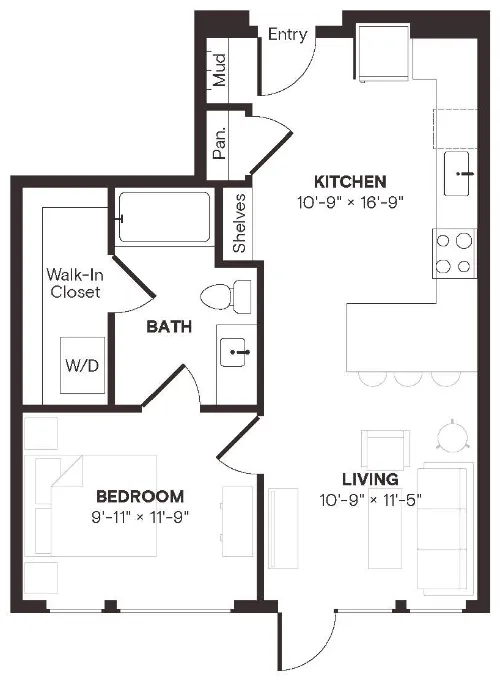 The Bond floor plan 2