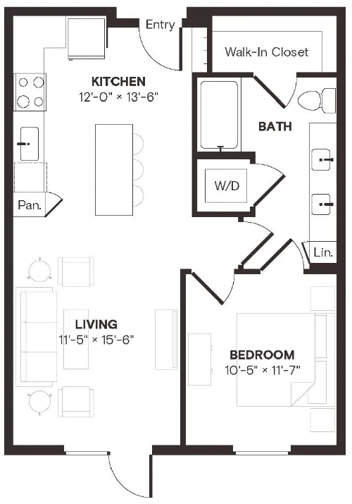 The Bond floor plan 5