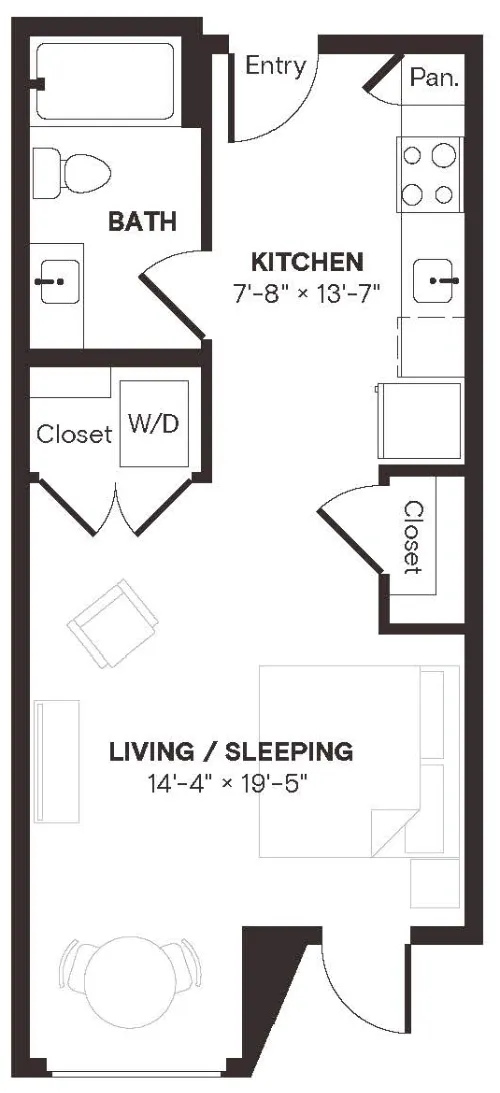 The Bond floor plan 7