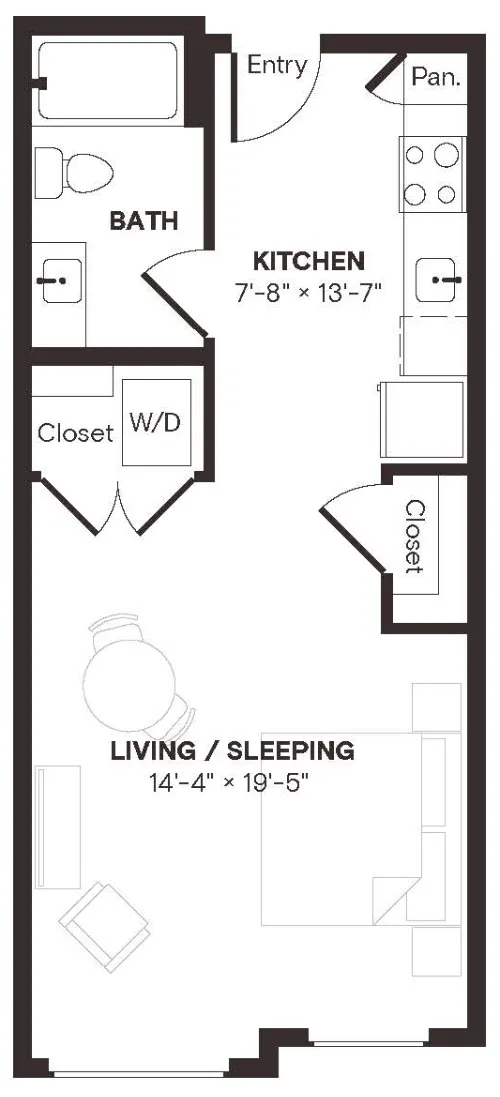 The Bond floor plan 8