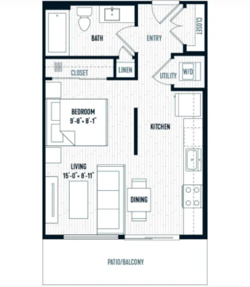 The Copeland floor plan 1