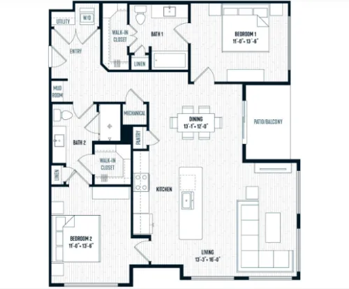 The Copeland floor plan 11