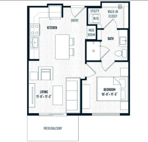 The Copeland floor plan 3