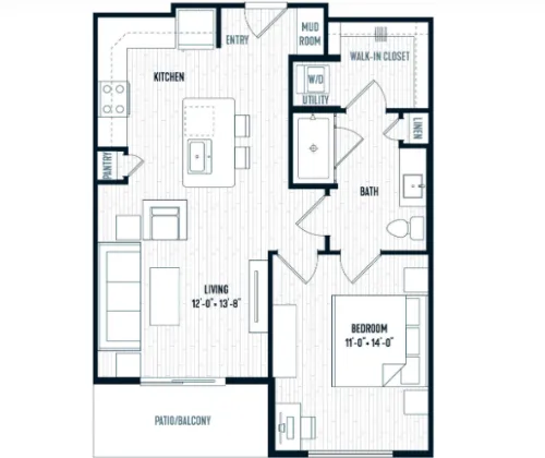 The Copeland floor plan 4