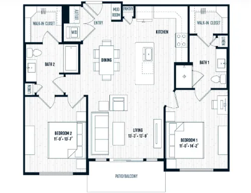 The Copeland floor plan 7