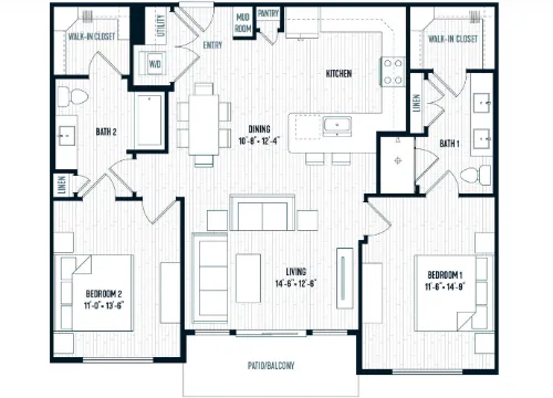 The Copeland floor plan 8