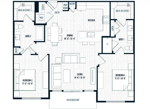 The Copeland floor plan 9