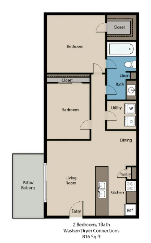 The Ivy floor plan 4