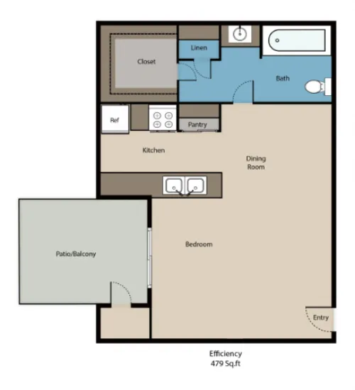 The Ivy floor plan 5