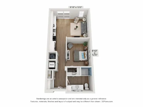 The Johnny floor plan 1