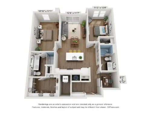 The Johnny floor plan 10