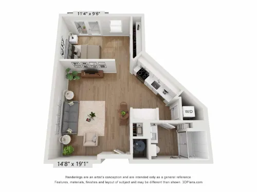 The Johnny floor plan 4