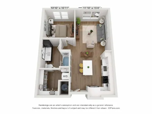 The Johnny floor plan 5