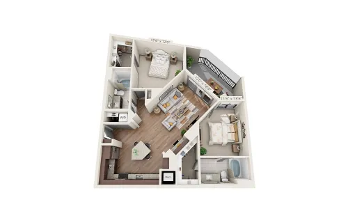 The Kenzie At The Domain floor plan 10