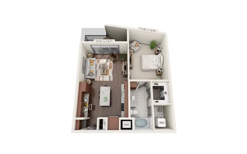 The Kenzie At The Domain floor plan 5