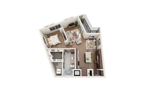 The Kenzie At The Domain floor plan 6