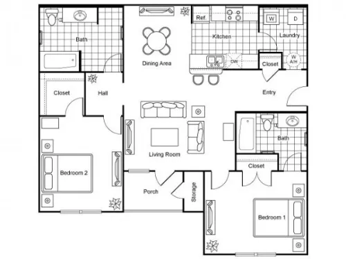 The Paddock at Norwood floorplan 2